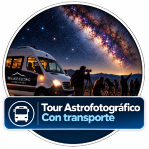 Tour Astrofotográfico con transporte – Reserva