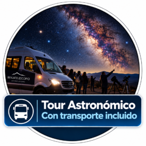 Tour Astronómico – Con transporte incluido.